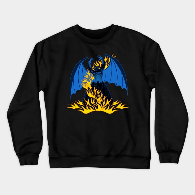 Night On Bald Mountain Crewneck Sweatshirt by CircleOfVillains